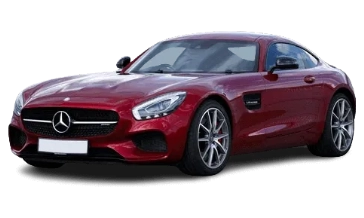 Red Mercedes GT